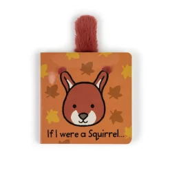 Jellycat If I Were a Squirrel Board Book and Bashful Squirrel Medium< All Soft Toys|View All