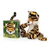 Jellycat If I Were A Tiger Book and Bashful Tiger Medium< All Soft Toys|View All