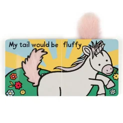 Jellycat If I Were a Unicorn Board Book and Bashful Unicorn Medium< All Soft Toys|View All