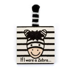 Jellycat If I Were A Zebra Board Book and Bashful Zebra Medium< All Soft Toys|View All