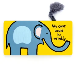 Jellycat If I Were An Elephant Board Book< Back In Stock|View All