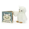 Jellycat If I Were An Owl Board Book and Bashful Owl Medium< All Soft Toys|View All