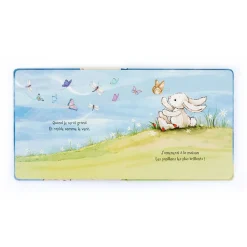 Jellycat Lapin Timide Veut Grandir Livre and Bashful Cream Bunny Medium< All Soft Toys|View All