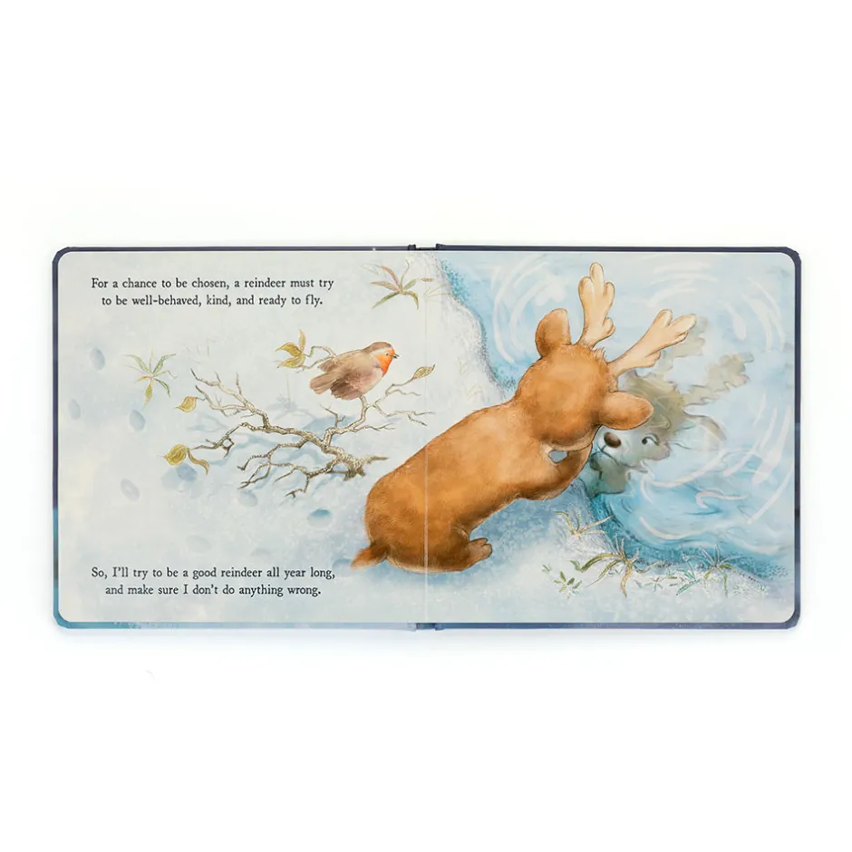 Jellycat Mitzi Reindeer's Dream Book and Mitzi Reindeer Medium< All Soft Toys|View All