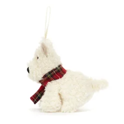 Jellycat Munro Scottie Dog Decoration< All Soft Toys|View All