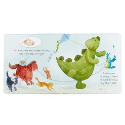 Jellycat My Best Pet Book and Bashful Dino Medium< All Soft Toys|View All