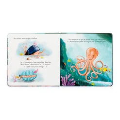 Jellycat Odell, La Petite Pieuvre Courageuse Livre< All Baby|View All