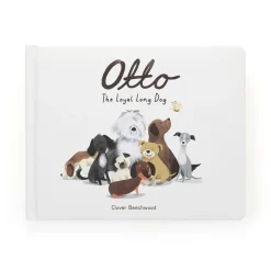 Jellycat Otto the Loyal Long Dog Book and Otto Sausage Dog Medium< All Soft Toys|View All