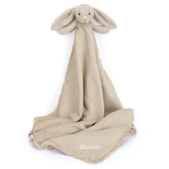 Jellycat Personalised Bashful Beige Bunny Blankie< Bashful Bunnies|All Bashfuls