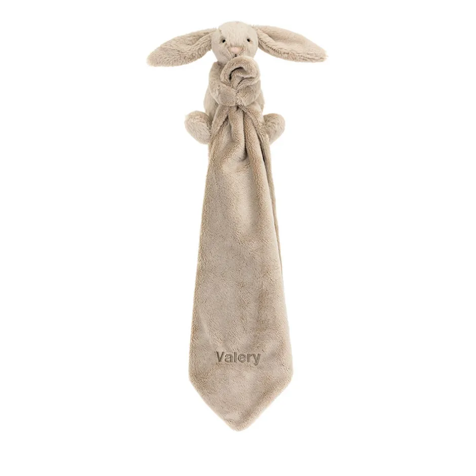 Jellycat Personalised Bashful Beige Bunny Soother< Bashful Bunnies|All Bashfuls