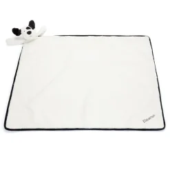 Jellycat Personalised Bashful Black & Cream Puppy Blankie< All Bashfuls|View All