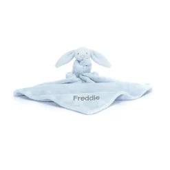 Jellycat Personalised Bashful Blue Bunny Soother< Bashful Bunnies|All Bashfuls