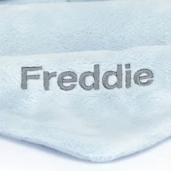 Jellycat Personalised Bashful Blue Bunny Soother< Bashful Bunnies|All Bashfuls