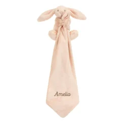Jellycat Personalised Bashful Blush Bunny Soother< Bashful Bunnies|All Bashfuls