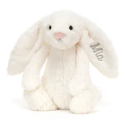 Jellycat Personalised Bashful Cream Bunny Medium< Best Sellers|All Soft Toys