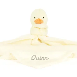 Jellycat Personalised Bashful Duckling Soother< All Soft Toys|All Bashfuls