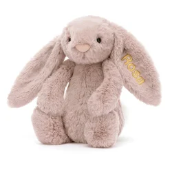 Jellycat Personalised Bashful Luxe Bunny Rosa Medium< All Soft Toys|Bashful Bunnies