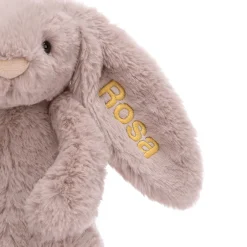 Jellycat Personalised Bashful Luxe Bunny Rosa Medium< All Soft Toys|Bashful Bunnies