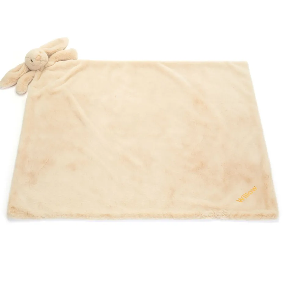 Jellycat Personalised Bashful Luxe Bunny Willow Blankie< Bashful Bunnies|All Bashfuls