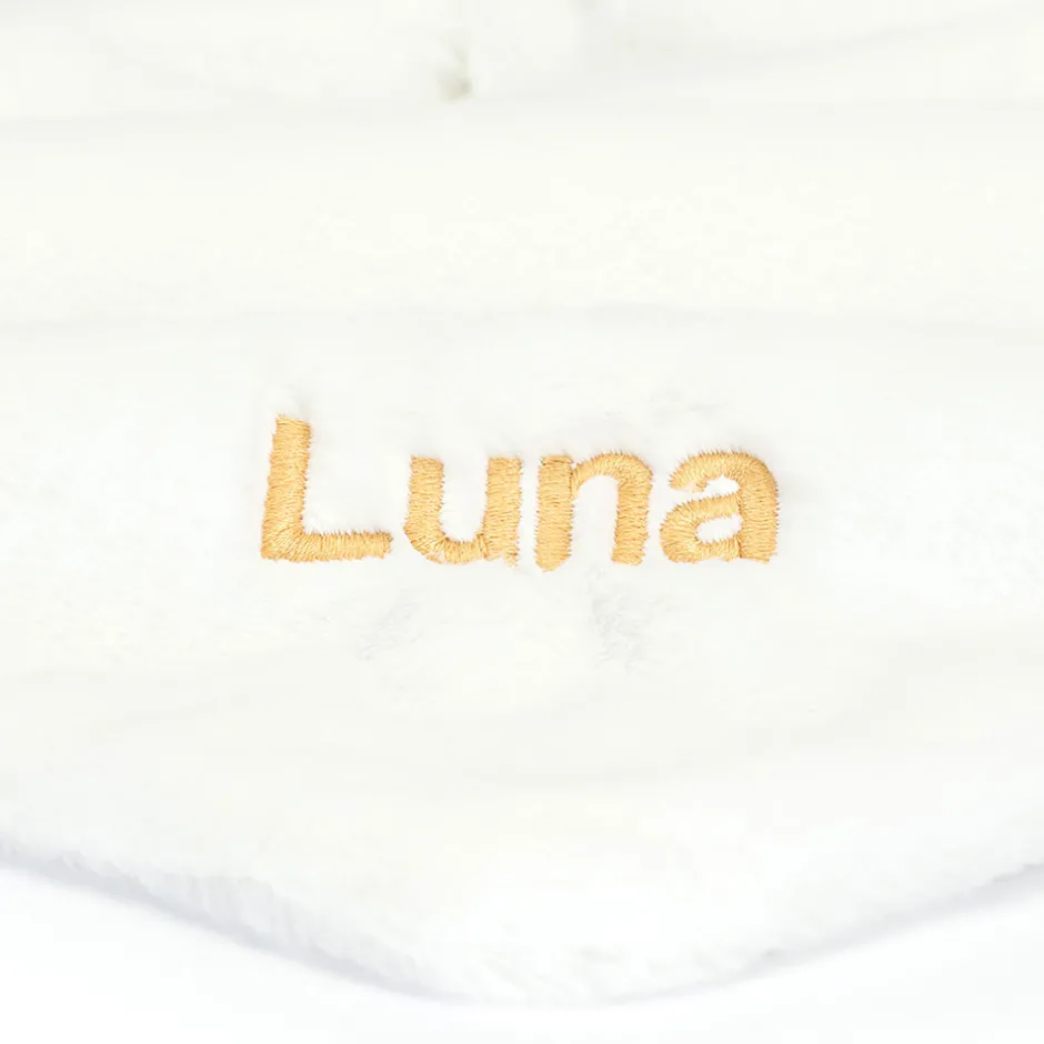 Jellycat Personalised Bashful Luxe Bunny Luna Soother< Bashful Bunnies|All Bashfuls