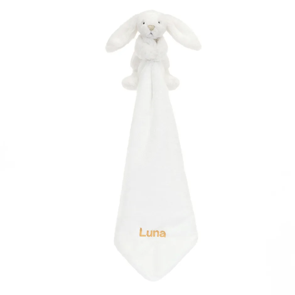 Jellycat Personalised Bashful Luxe Bunny Luna Soother< Bashful Bunnies|All Bashfuls