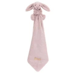 Jellycat Personalised Bashful Luxe Bunny Rosa Soother< Bashful Bunnies|All Bashfuls