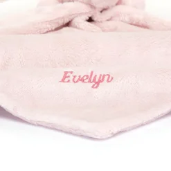 Jellycat Personalised Bashful Pink Bunny Soother< Bashful Bunnies|All Bashfuls