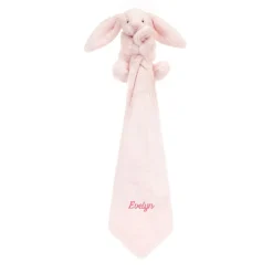 Jellycat Personalised Bashful Pink Bunny Soother< Bashful Bunnies|All Bashfuls