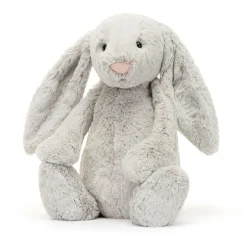 Jellycat Personalised Bashful Silver Bunny Huge< All Soft Toys|Bashful Bunnies