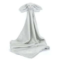 Jellycat Personalised Bashful Silver Bunny Blankie< Bashful Bunnies|All Bashfuls