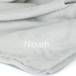 Jellycat Personalised Bashful Silver Bunny Blankie< Bashful Bunnies|All Bashfuls