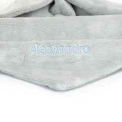 Jellycat Personalised Bashful Silver Bunny Soother< Bashful Bunnies|All Bashfuls
