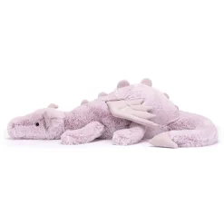 Jellycat Personalised Lavender Dragon Huge< All Soft Toys|View All