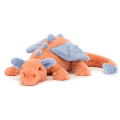 Jellycat Personalised Persimmon Dragon Huge< All Soft Toys|Spring & Summer
