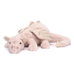 Jellycat Personalised Rose Dragon Huge< All Soft Toys|View All
