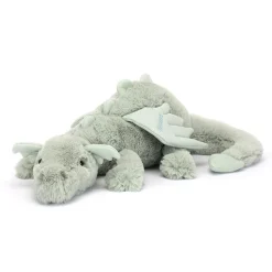 Jellycat Personalised Sage Dragon Huge< All Soft Toys|View All