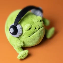 Jellycat Ricky Rain Frog Headphones< Best Sellers|All Soft Toys