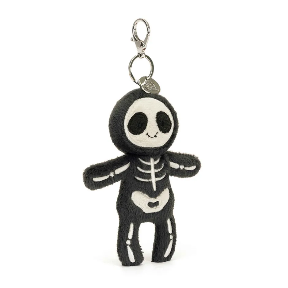 Jellycat Skeleton Bob Bag Charm< Best Sellers|View All