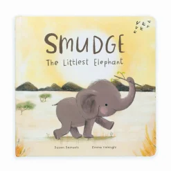 Jellycat Smudge the Littlest Elephant Book and Smudge Elephant Medium< All Soft Toys|View All