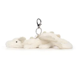 Jellycat Snow Dragon Bag Charm< Best Sellers|View All