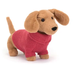 Jellycat Sweater Sausage Dog< All Soft Toys|View All