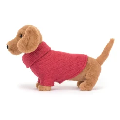 Jellycat Sweater Sausage Dog< All Soft Toys|View All