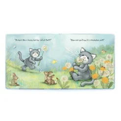 Jellycat When I Wonder Book and Bashful Grey Kitty Medium< All Soft Toys|View All